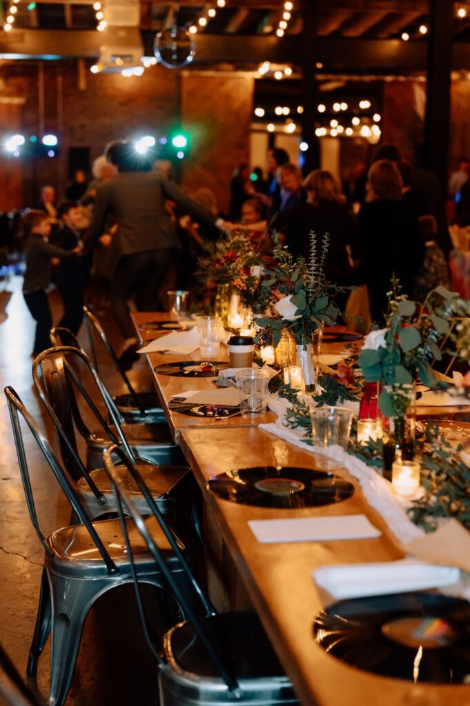 Wedding guest tables