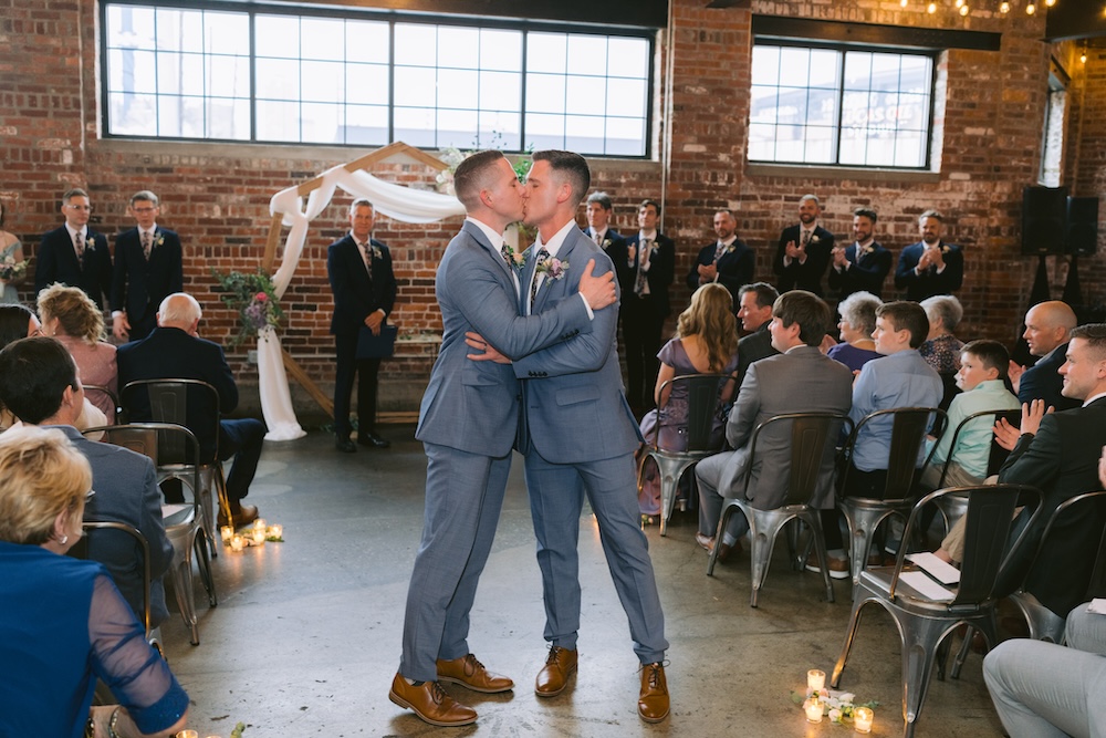 LGBTQ+ wedding at INDUSTRY