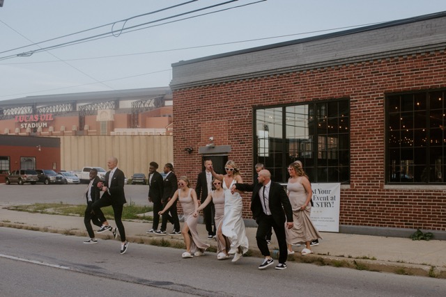 Wedding party photos 