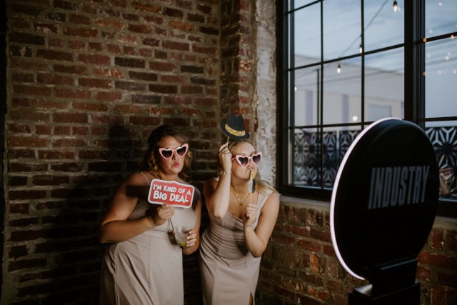 Wedding photo booth