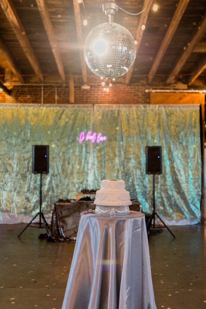 Wedding reception at INDUSTRY