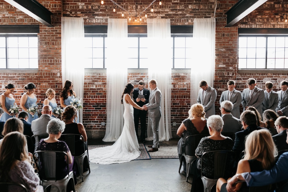 Wedding ceremony at INDUSTRY