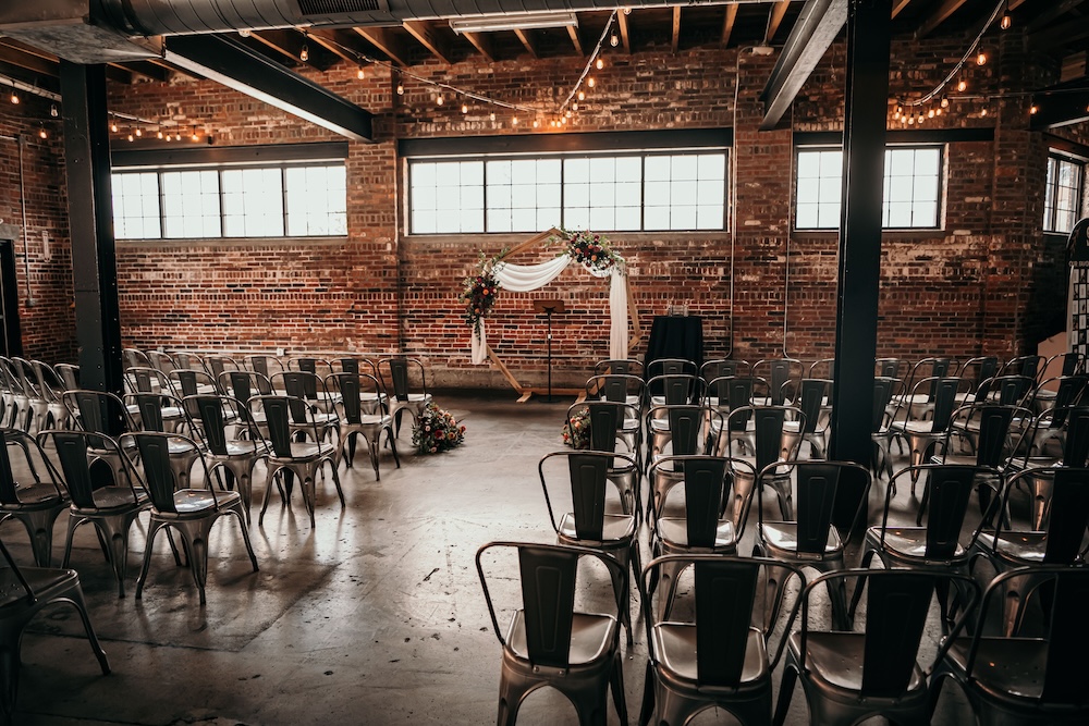 Wedding ceremony at INDUSTRY