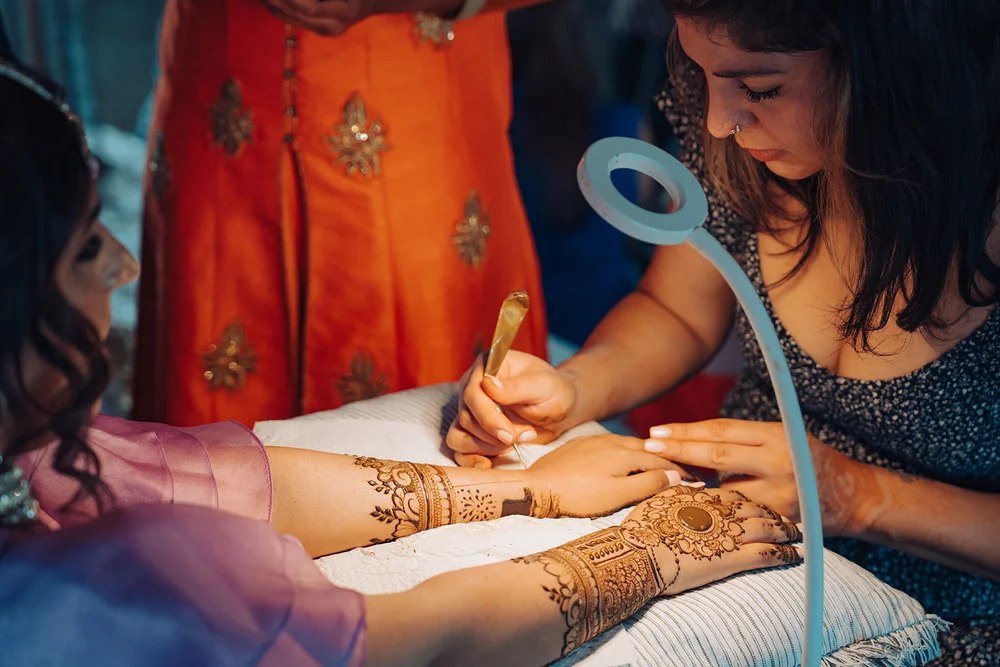 Henna artist at INDUSTRY